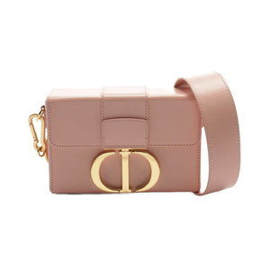 Dior Montaigne Shoulder Bag Leather Pink